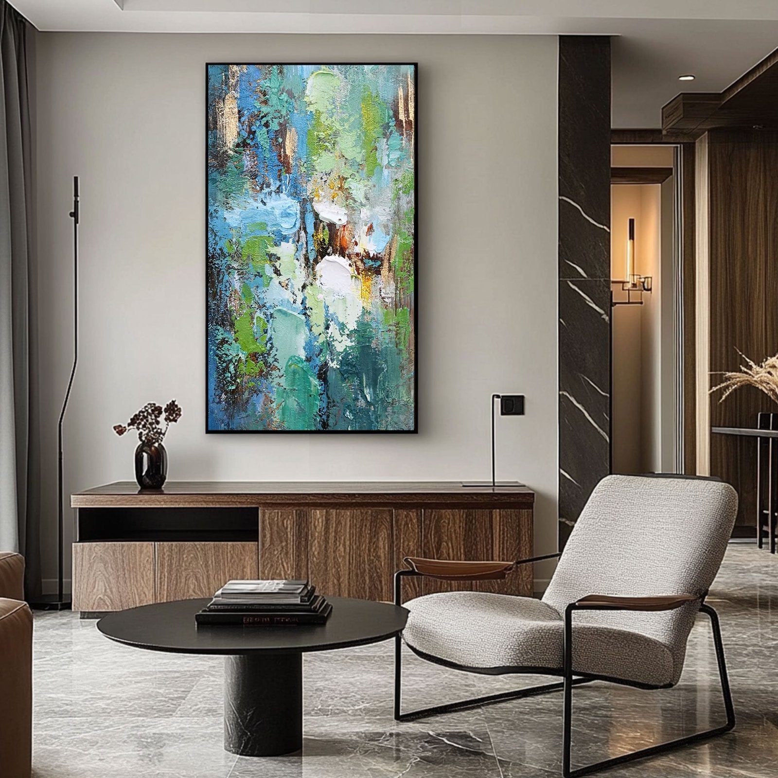 Abstract Painting "Solitude"