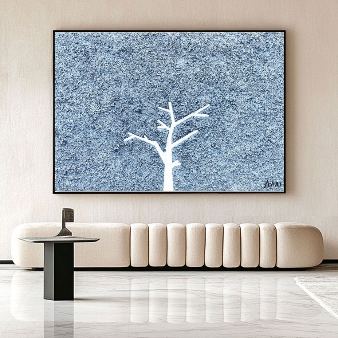 Abstract Painting "Strom v Izolaci"