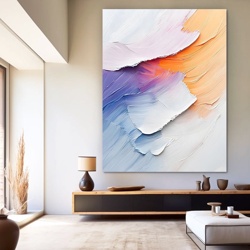 Abstract Painting "Suavidad de Tintes”