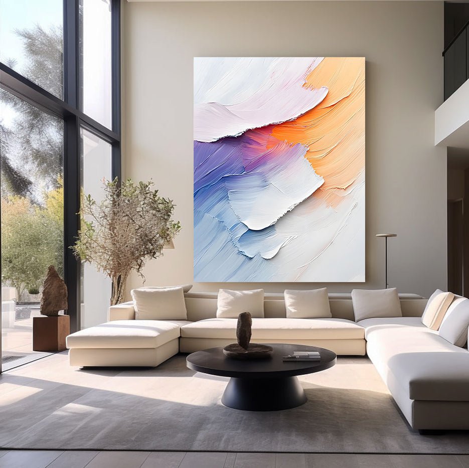 Abstract Painting "Suavidad de Tintes”