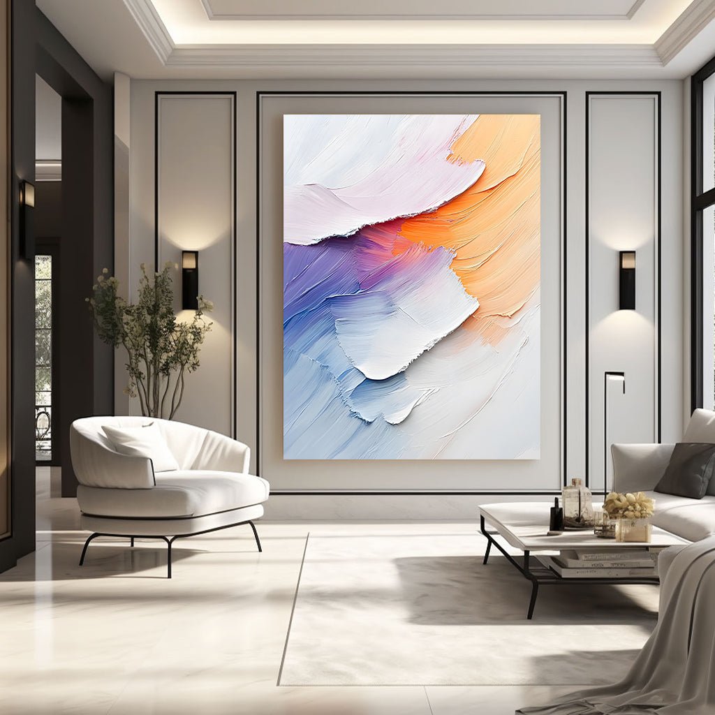 Abstract Painting "Suavidad de Tintes”