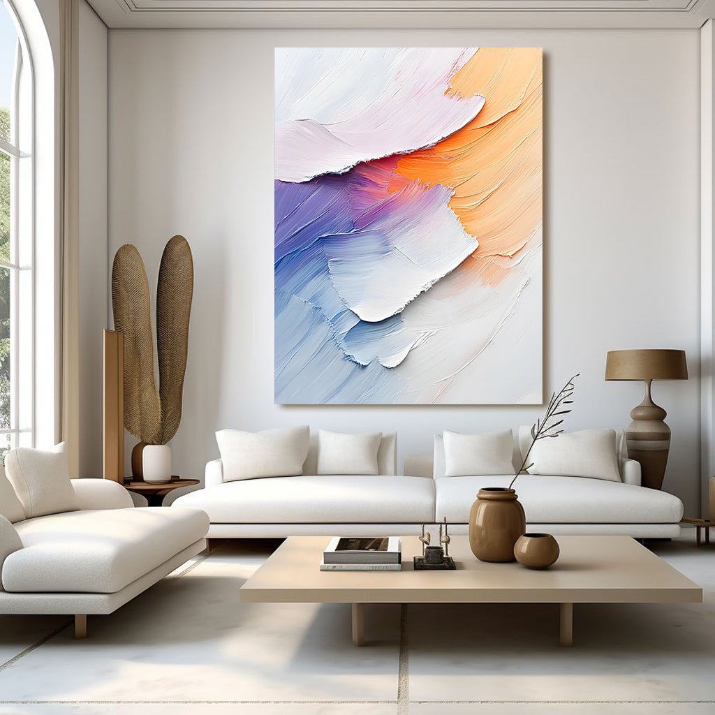 Abstract Painting "Suavidad de Tintes”