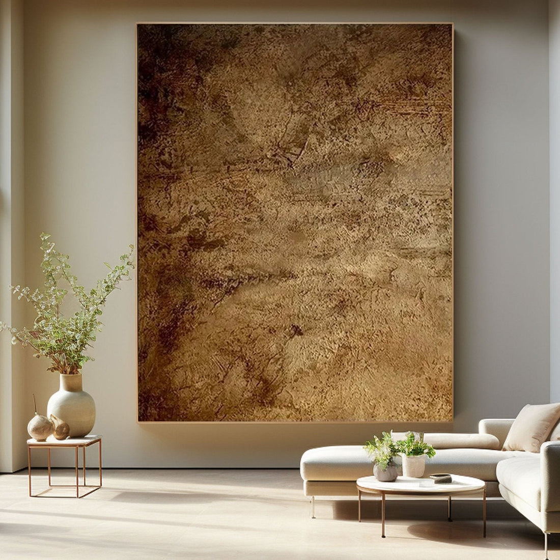 Abstract Painting "Suelo Memoria”