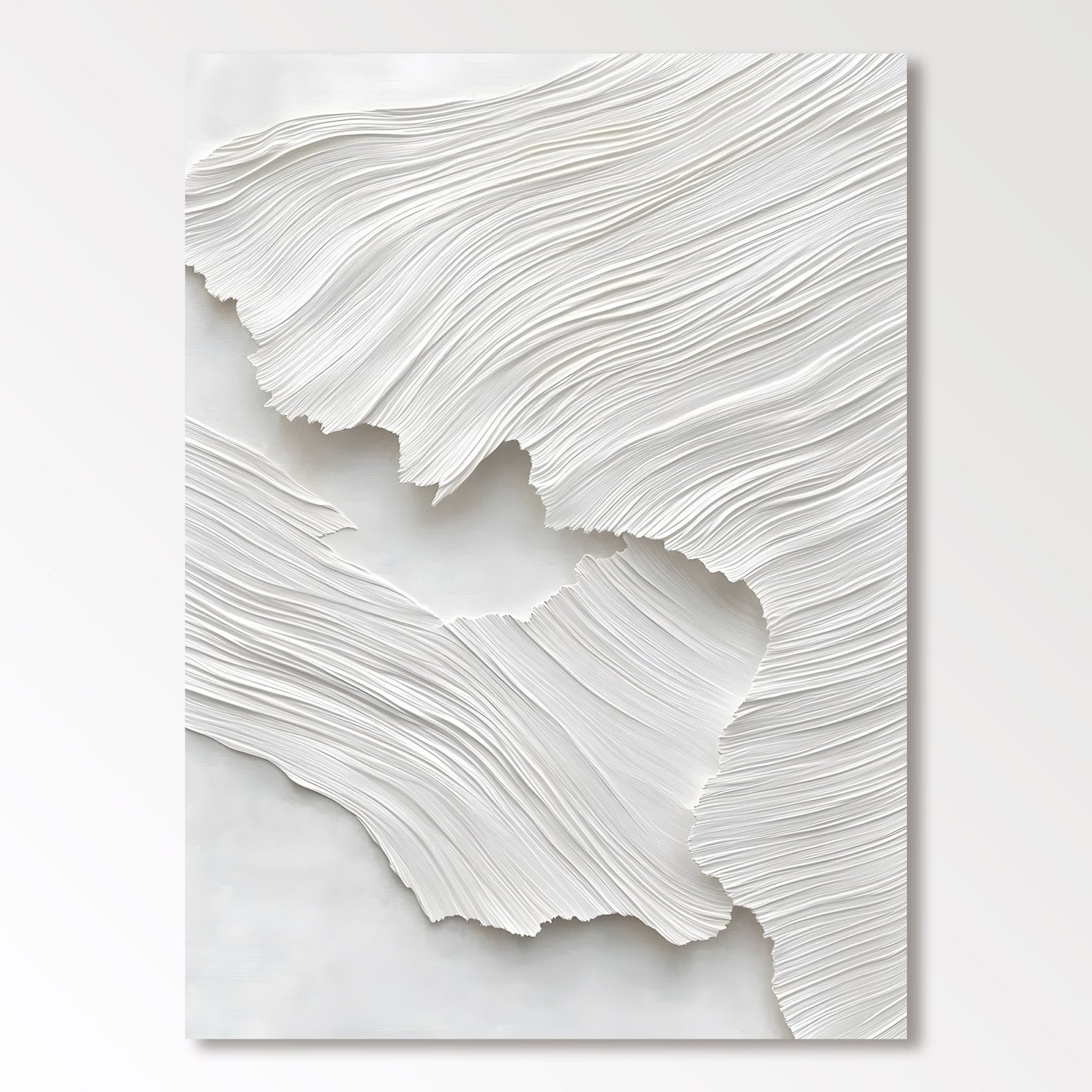 Abstract Painting "Textura Blanca”