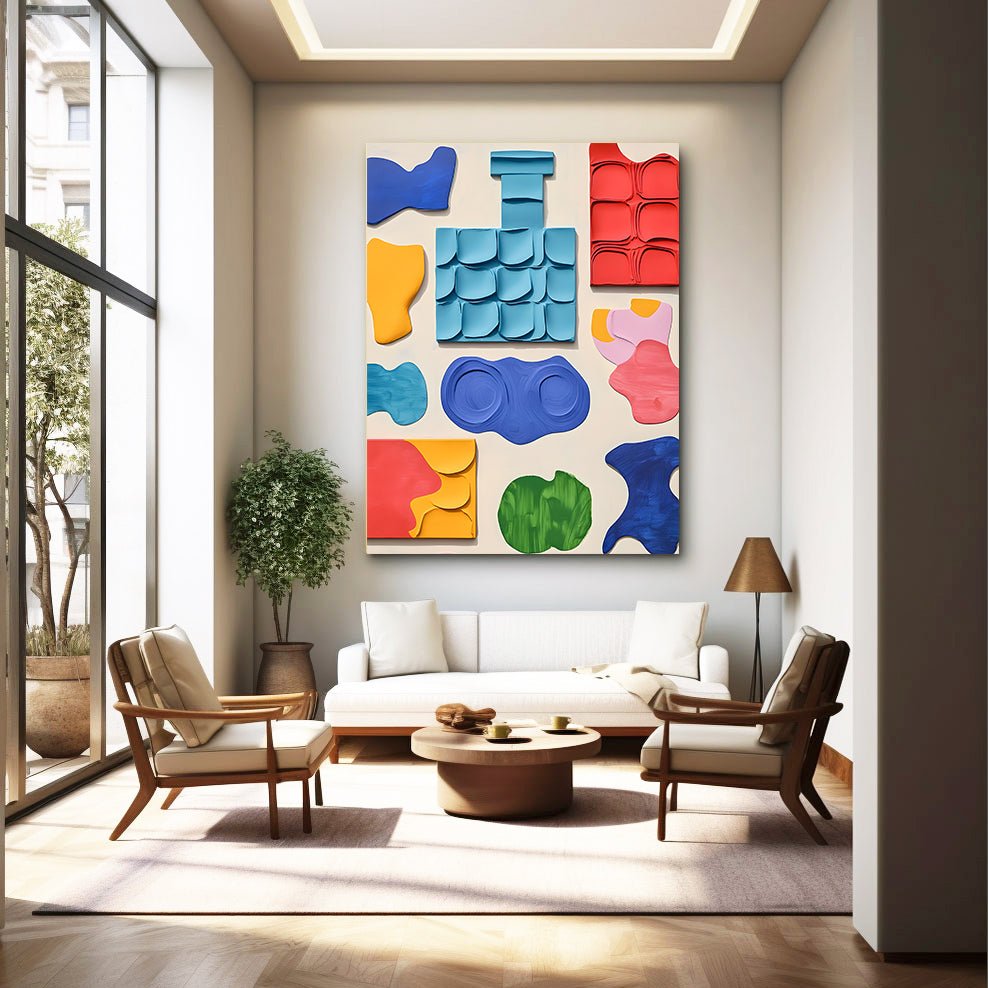 Abstract Painting "Textura de Diversidad”