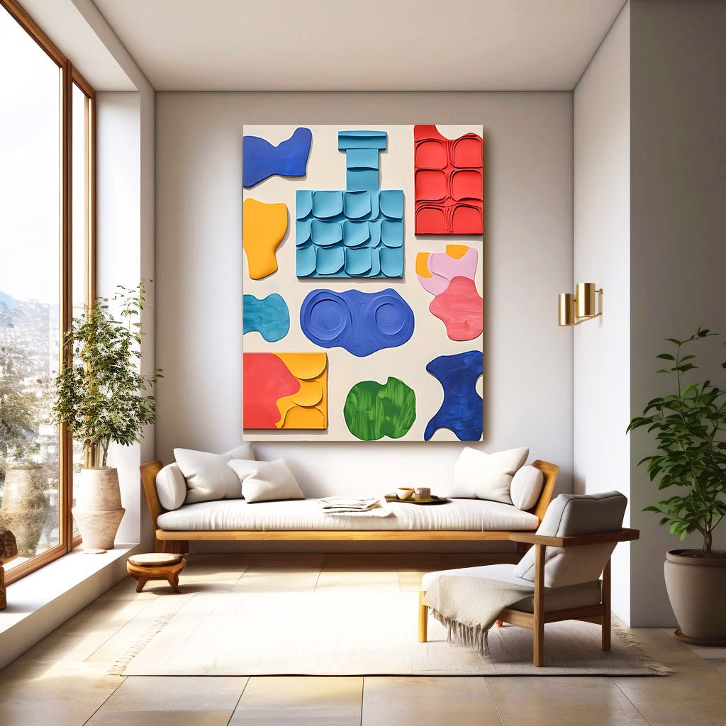 Abstract Painting "Textura de Diversidad”