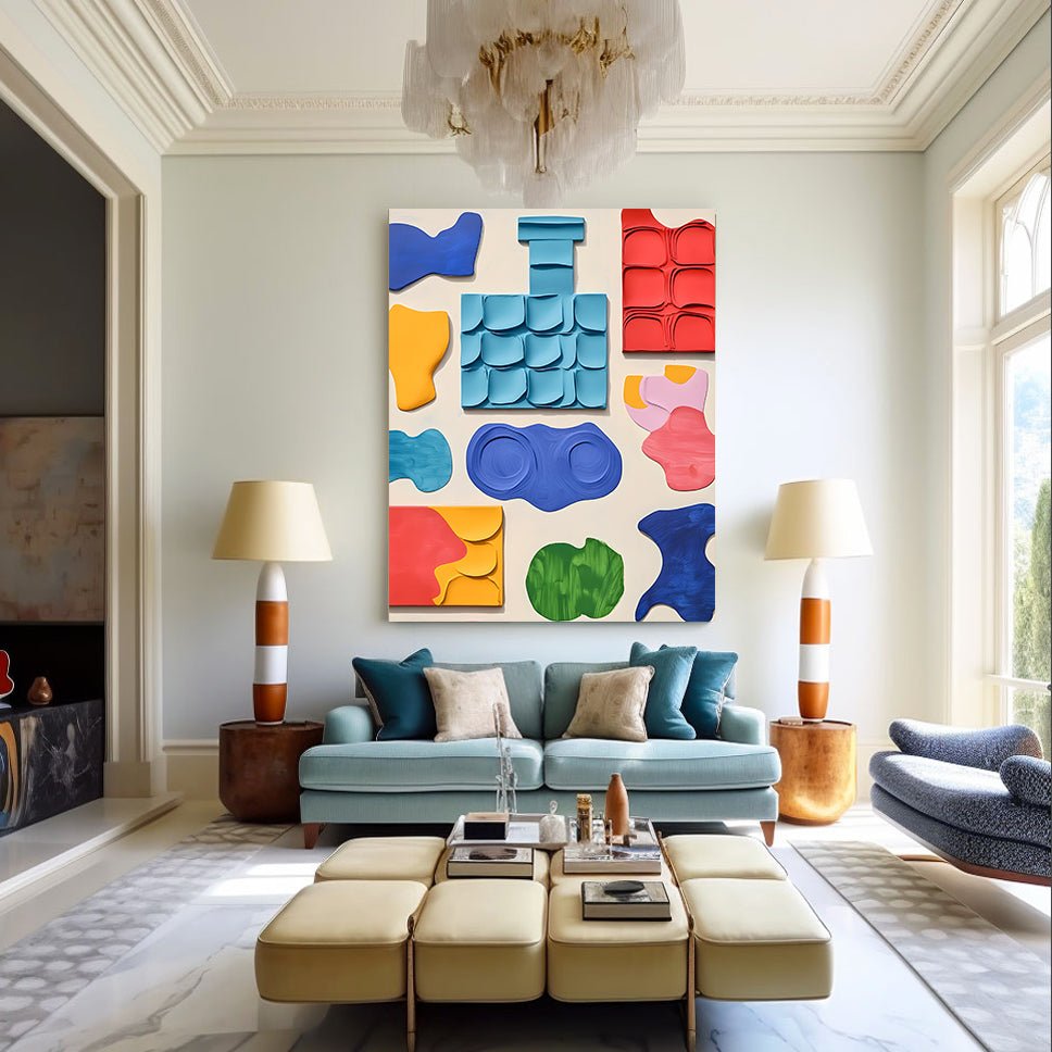 Abstract Painting "Textura de Diversidad”