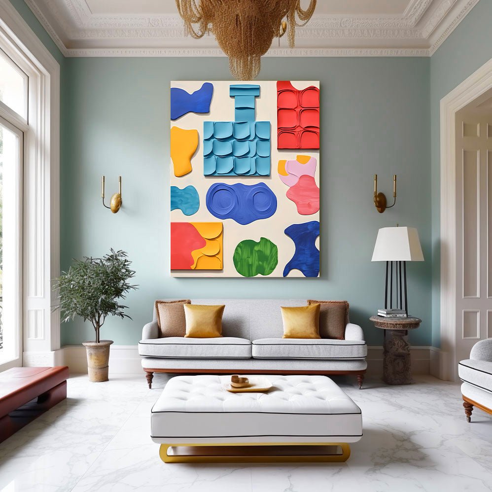 Abstract Painting "Textura de Diversidad”