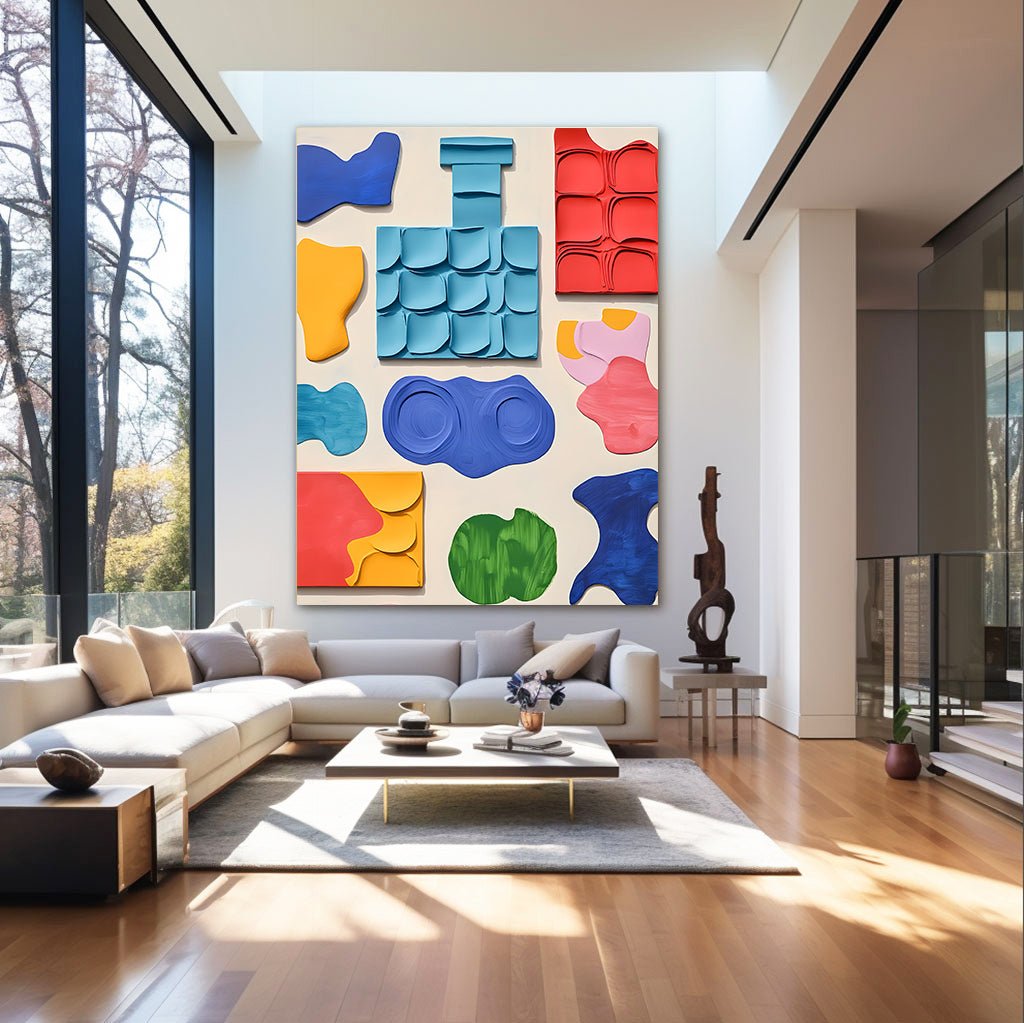 Abstract Painting "Textura de Diversidad”