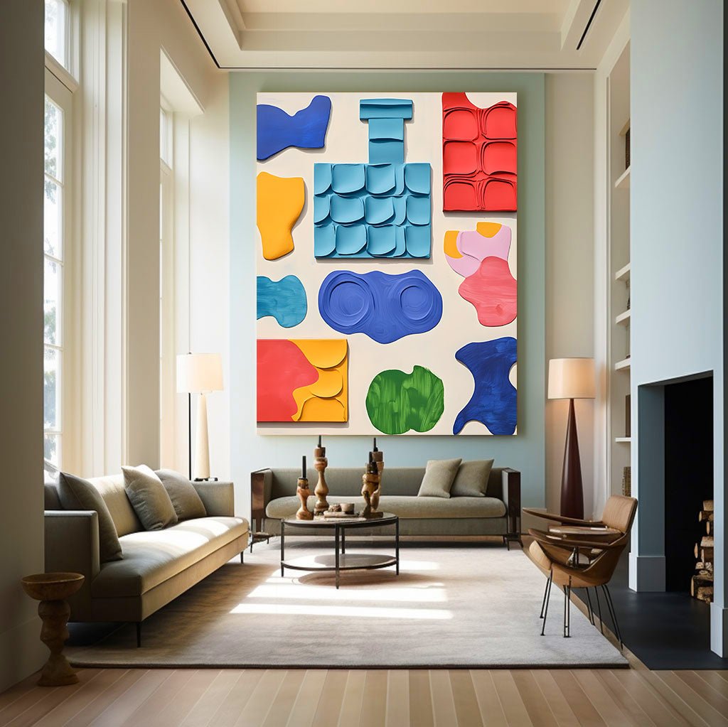 Abstract Painting "Textura de Diversidad”