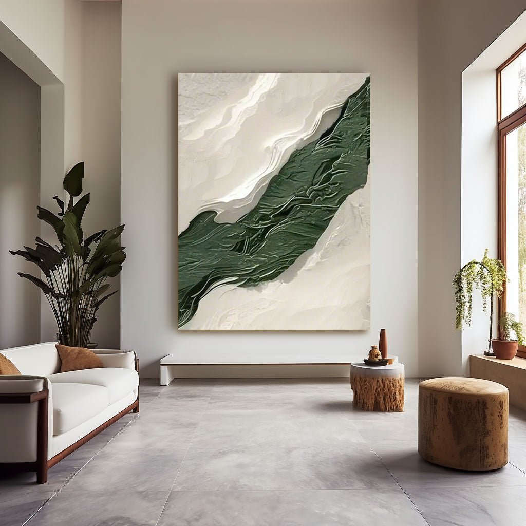 Abstract Painting "Textura de Duality”