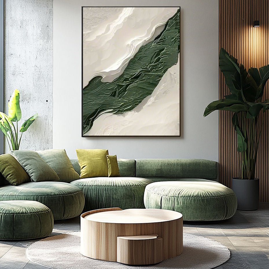 Abstract Painting "Textura de Duality”