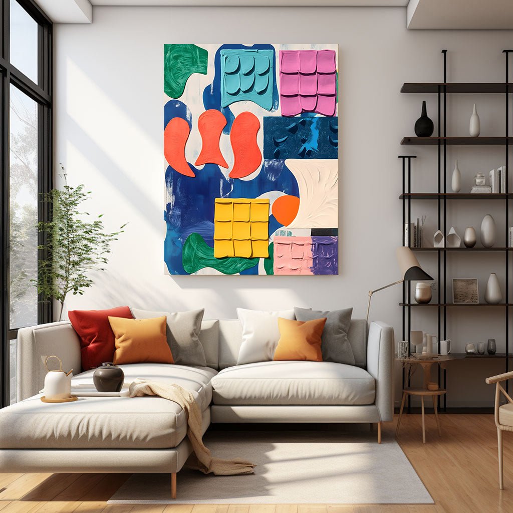 Abstract Painting "Textura de Sueños”