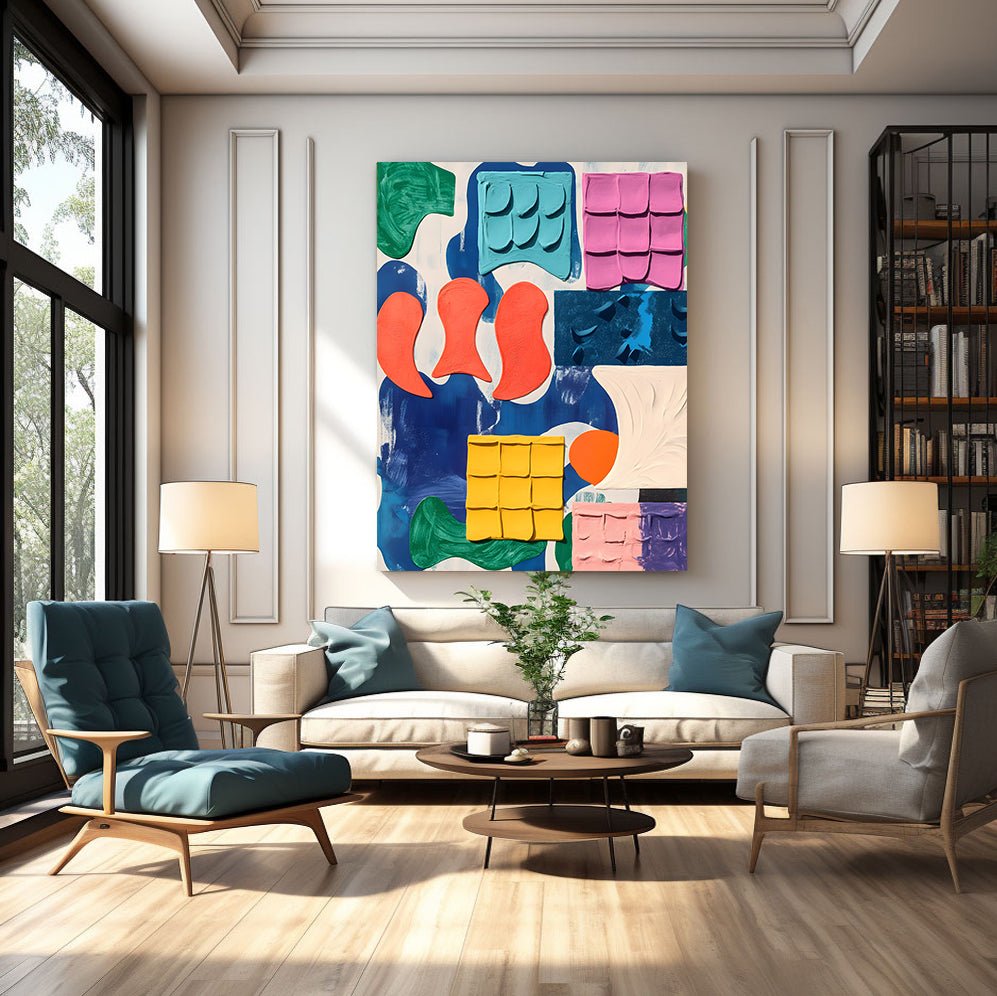 Abstract Painting "Textura de Sueños”