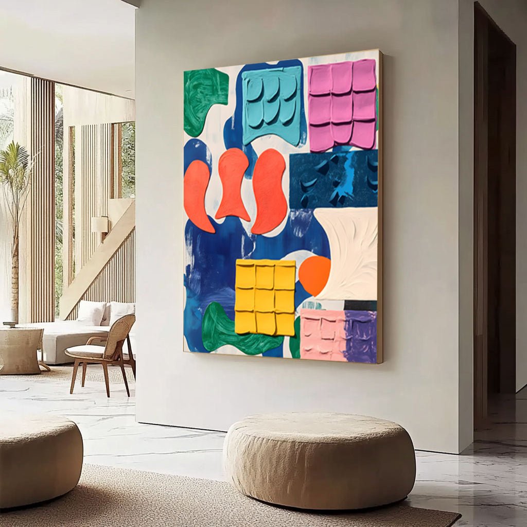 Abstract Painting "Textura de Sueños”