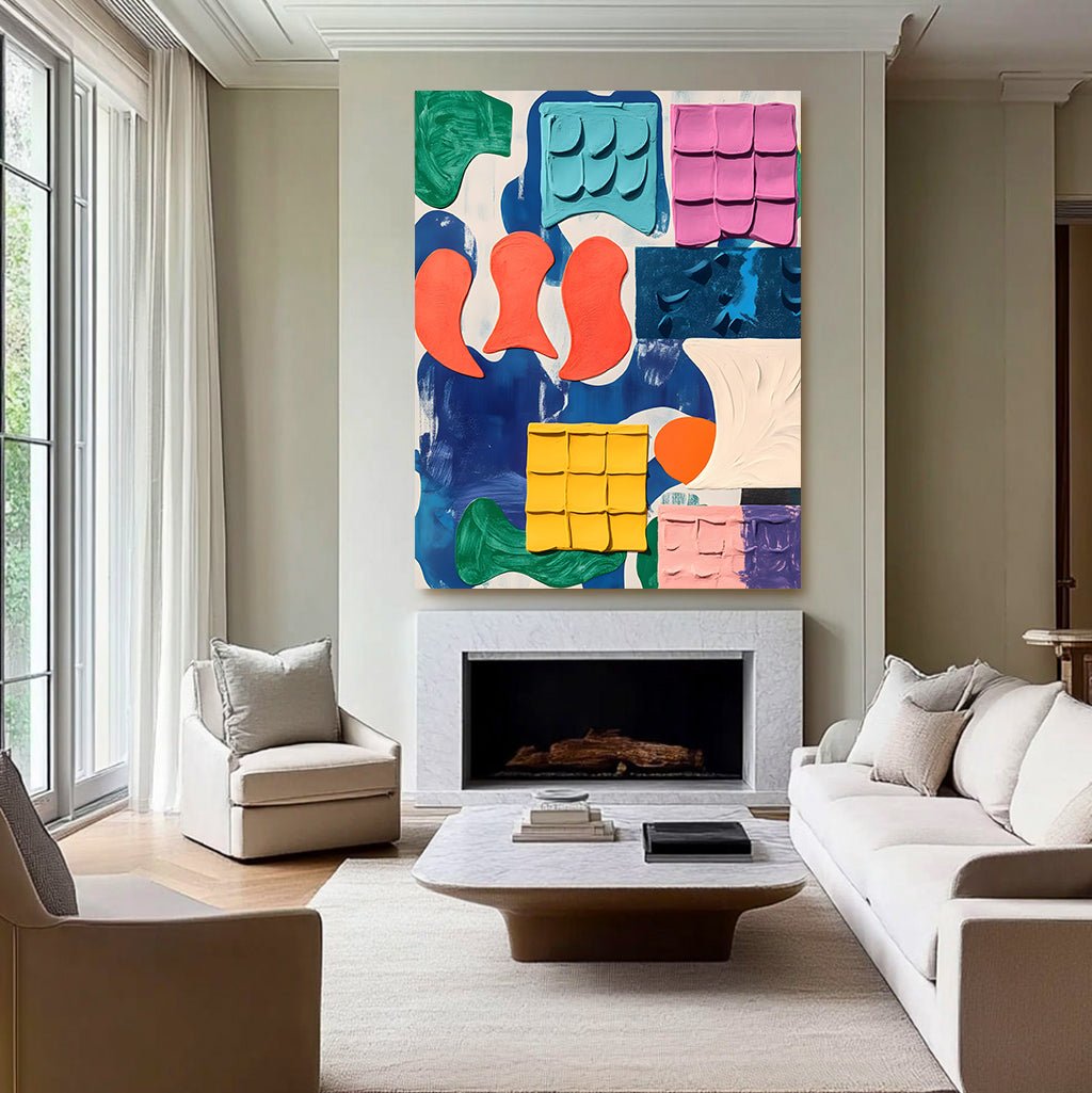 Abstract Painting "Textura de Sueños”
