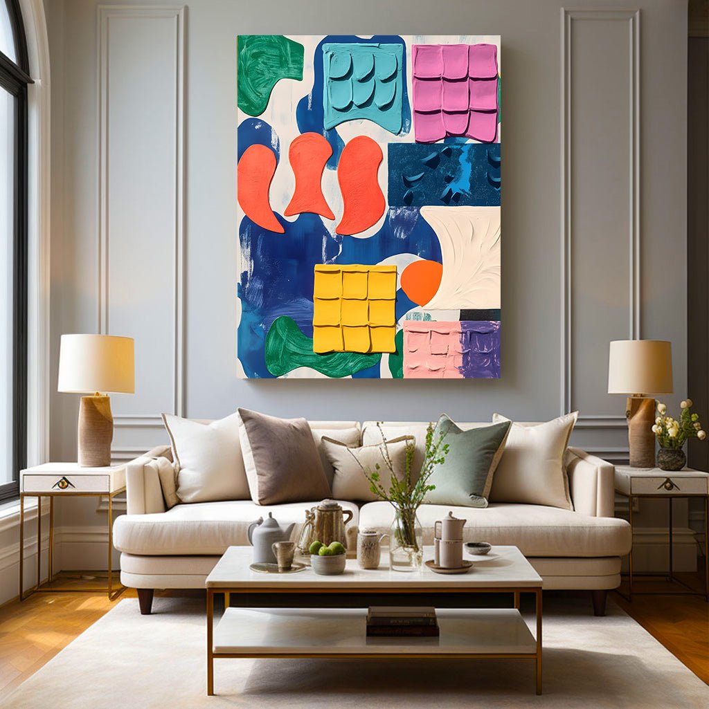 Abstract Painting "Textura de Sueños”