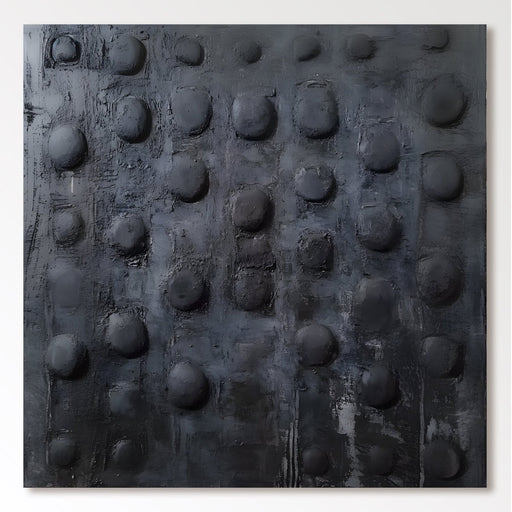 Abstraktes Gemälde „Textura Oscura“