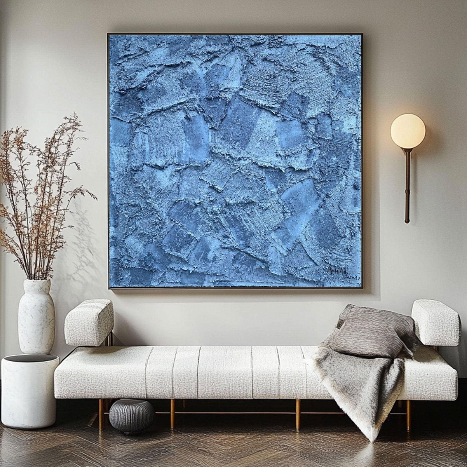Abstract Painting "Textura Profunda”