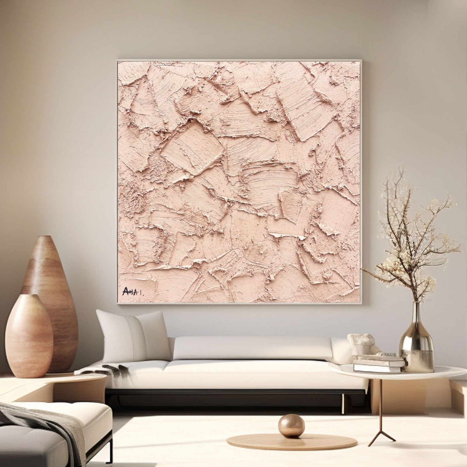 Abstract Painting "Texturální Poetika”
