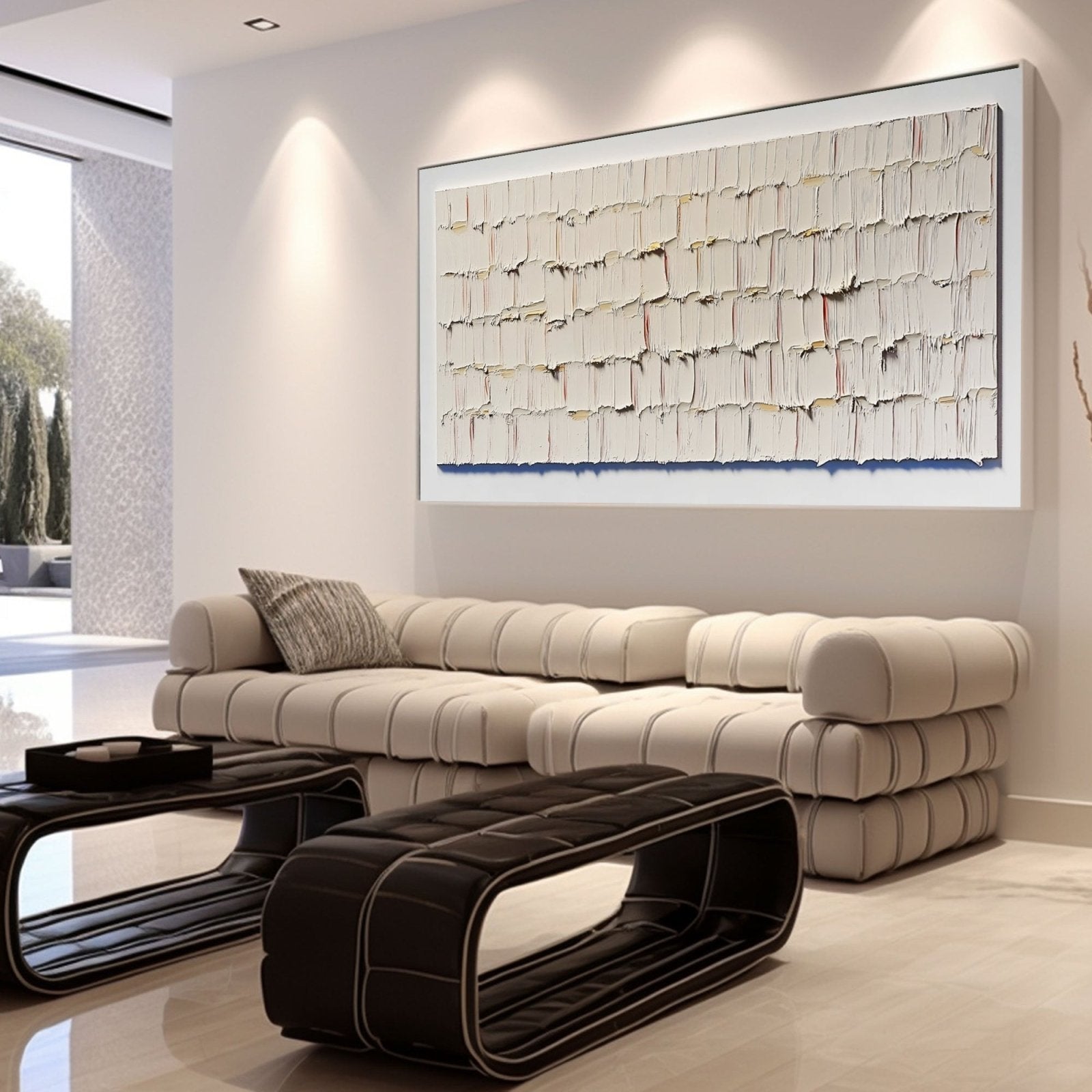 Abstract Painting "Texturas Sost��n"