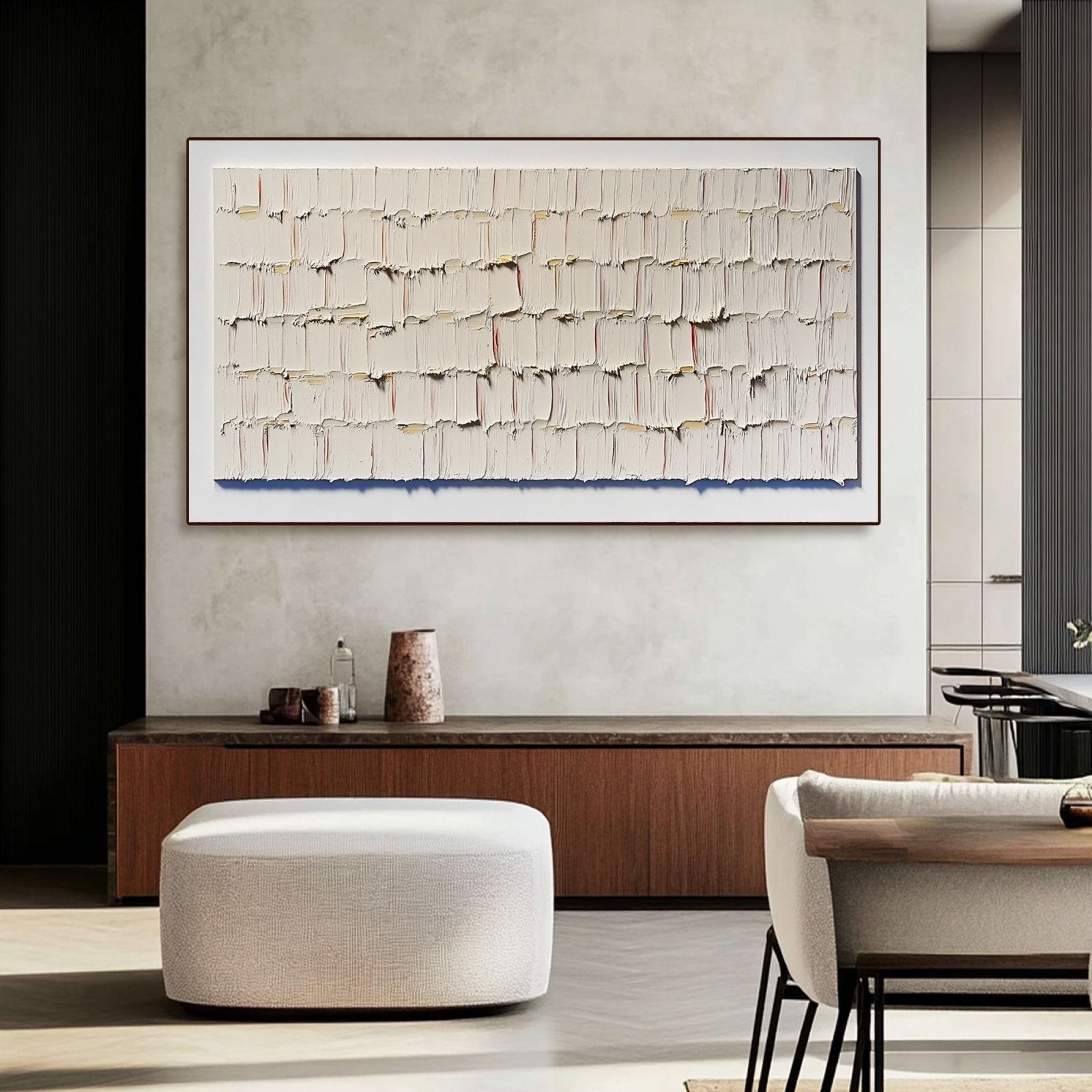 Abstract Painting "Texturas Sost��n"