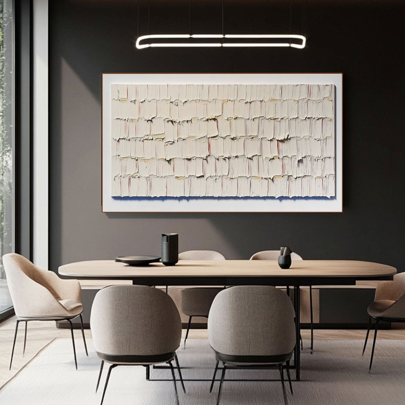 Abstract Painting "Texturas Sost��n"