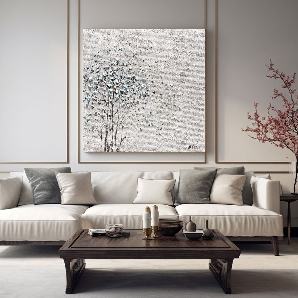 Abstract Painting "Trädets Glimt”