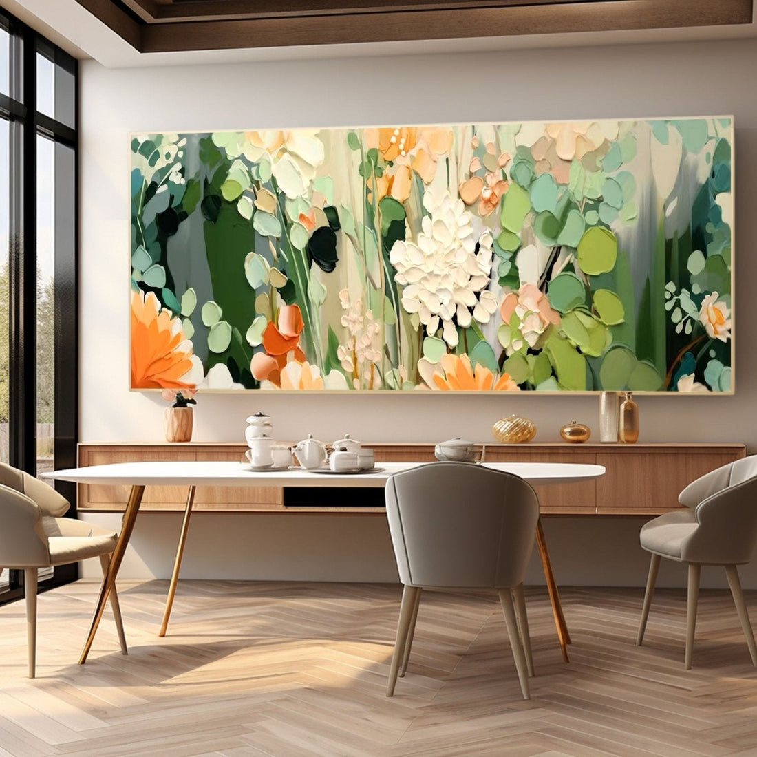 Abstract Painting "Transcendent Bloom"