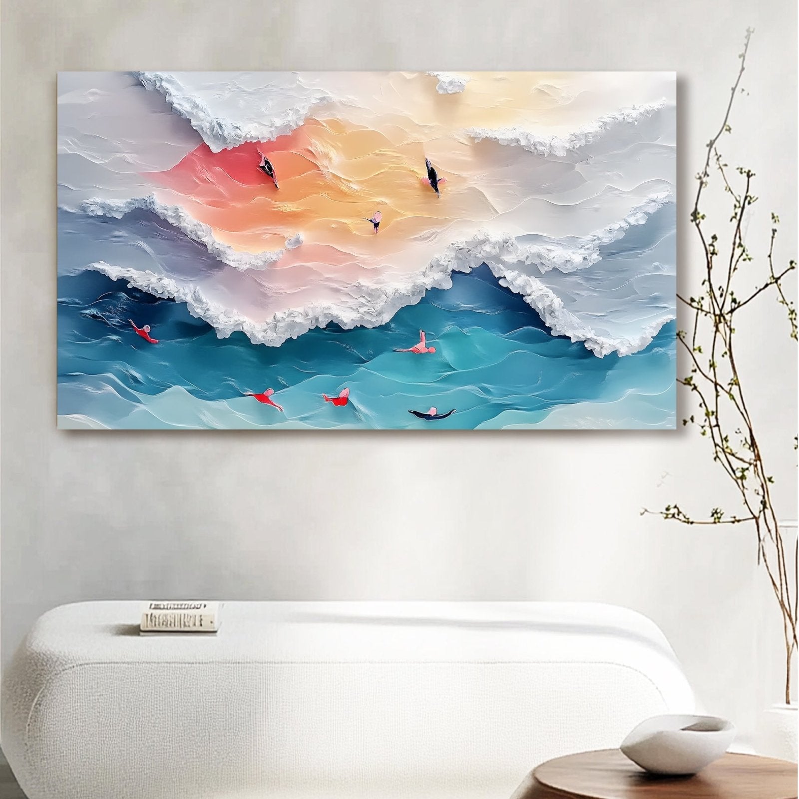 Abstract Painting "Transición"