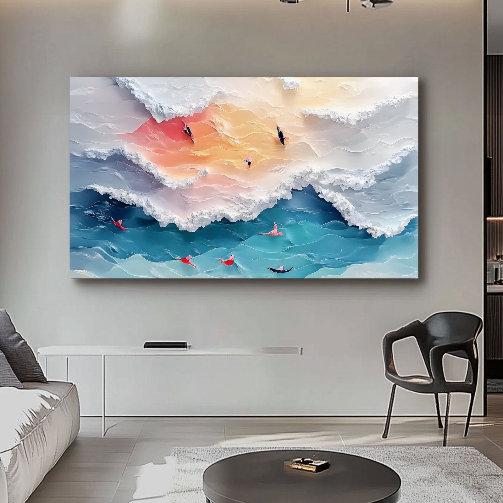 Abstract Painting "Transición"