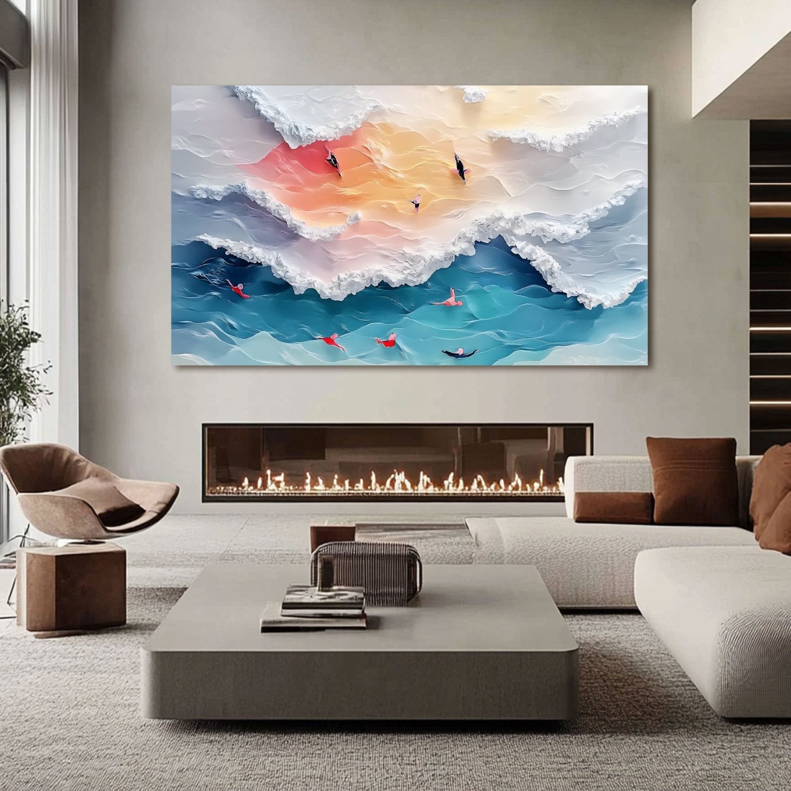 Abstract Painting "Transición"
