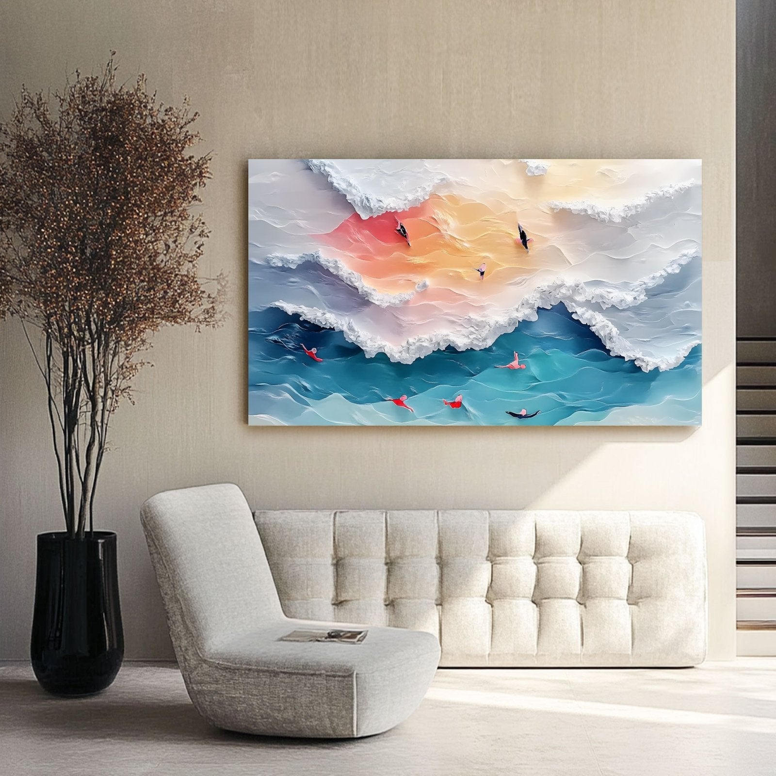 Abstract Painting "Transición"