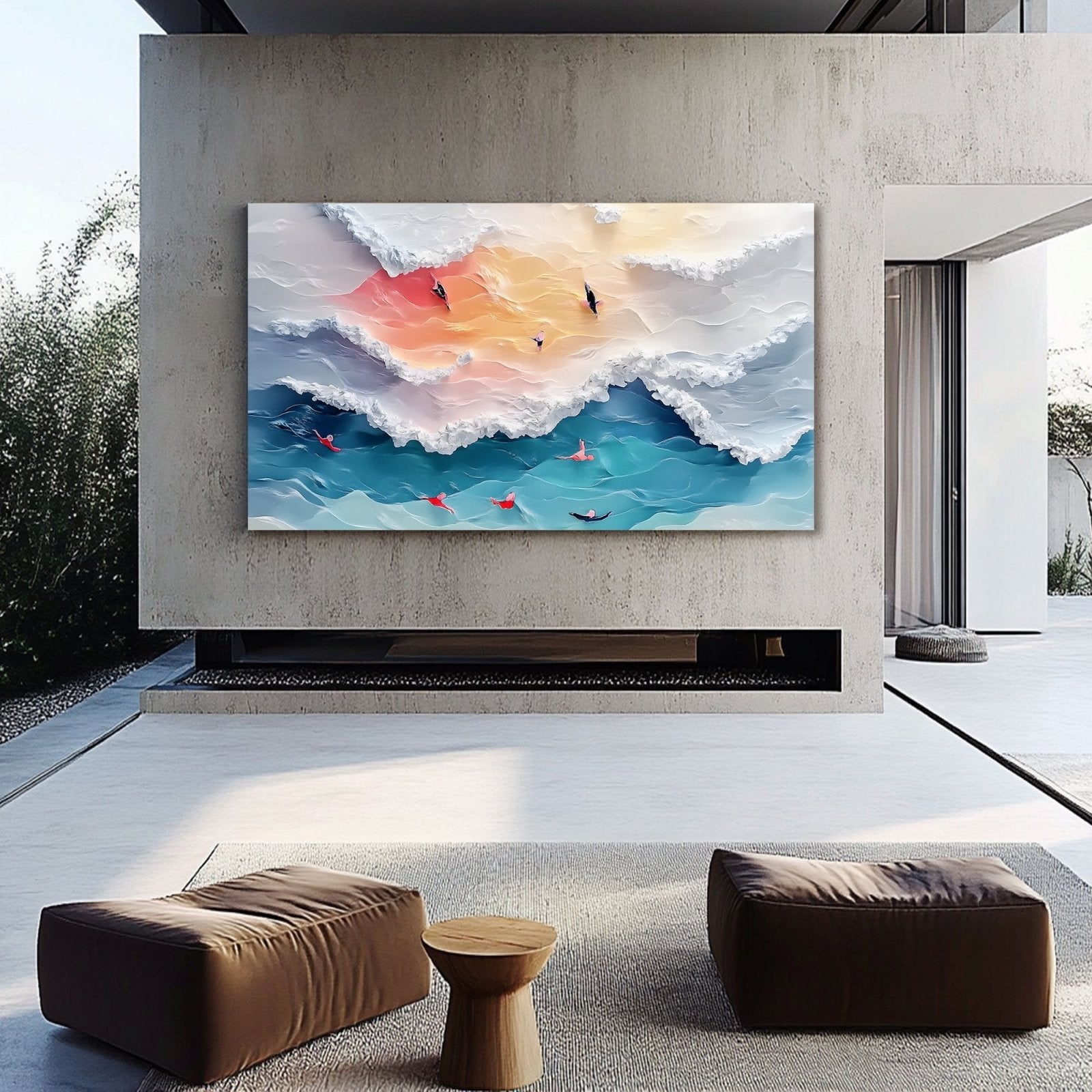 Abstract Painting "Transición"