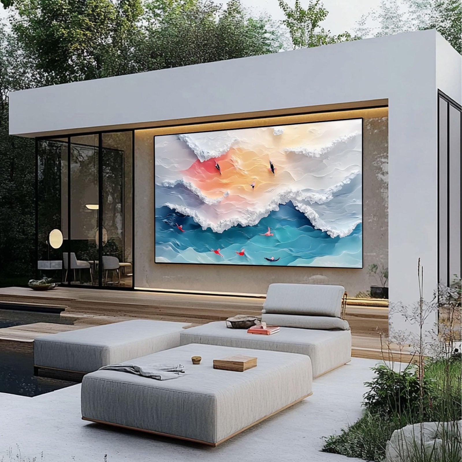 Abstract Painting "Transición"