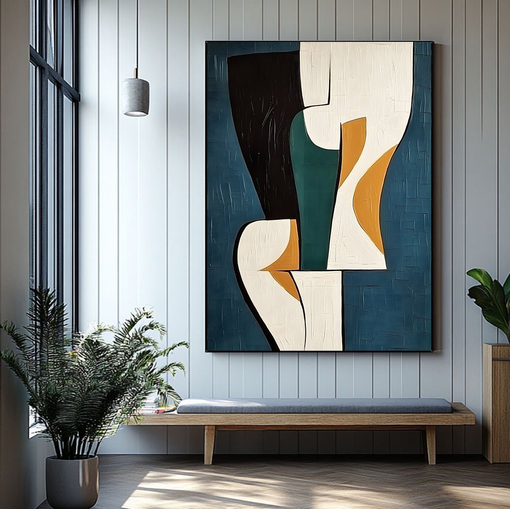 Abstract Painting "Unidad de Contrastes"