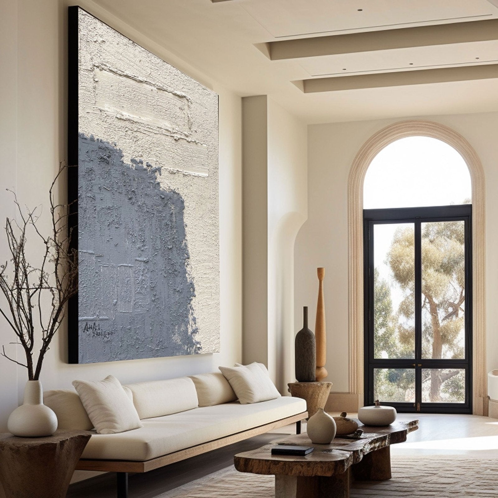 Abstract Painting "Unión de Texturas”