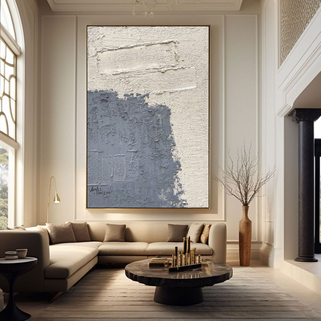 Abstract Painting "Unión de Texturas”