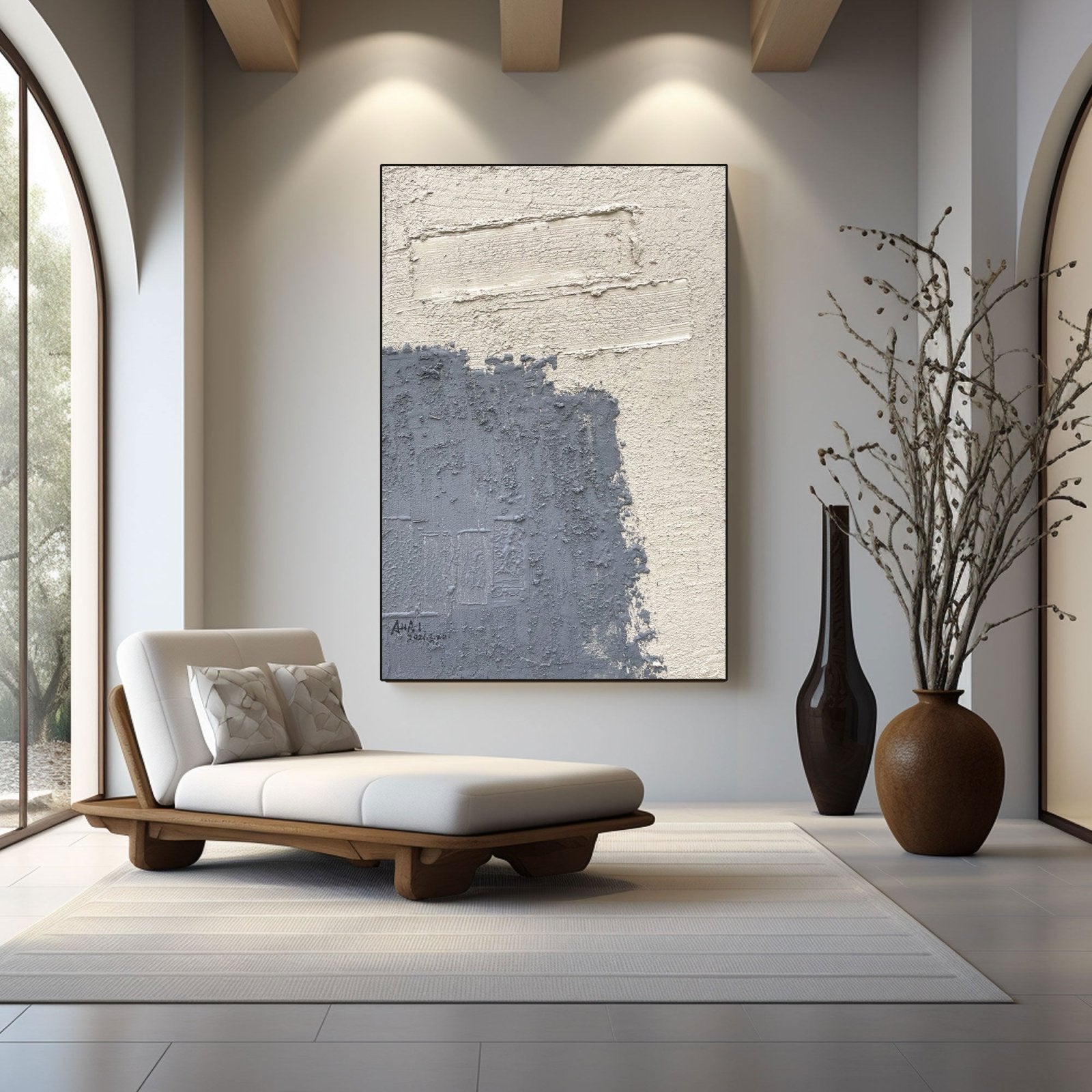 Abstract Painting "Unión de Texturas”