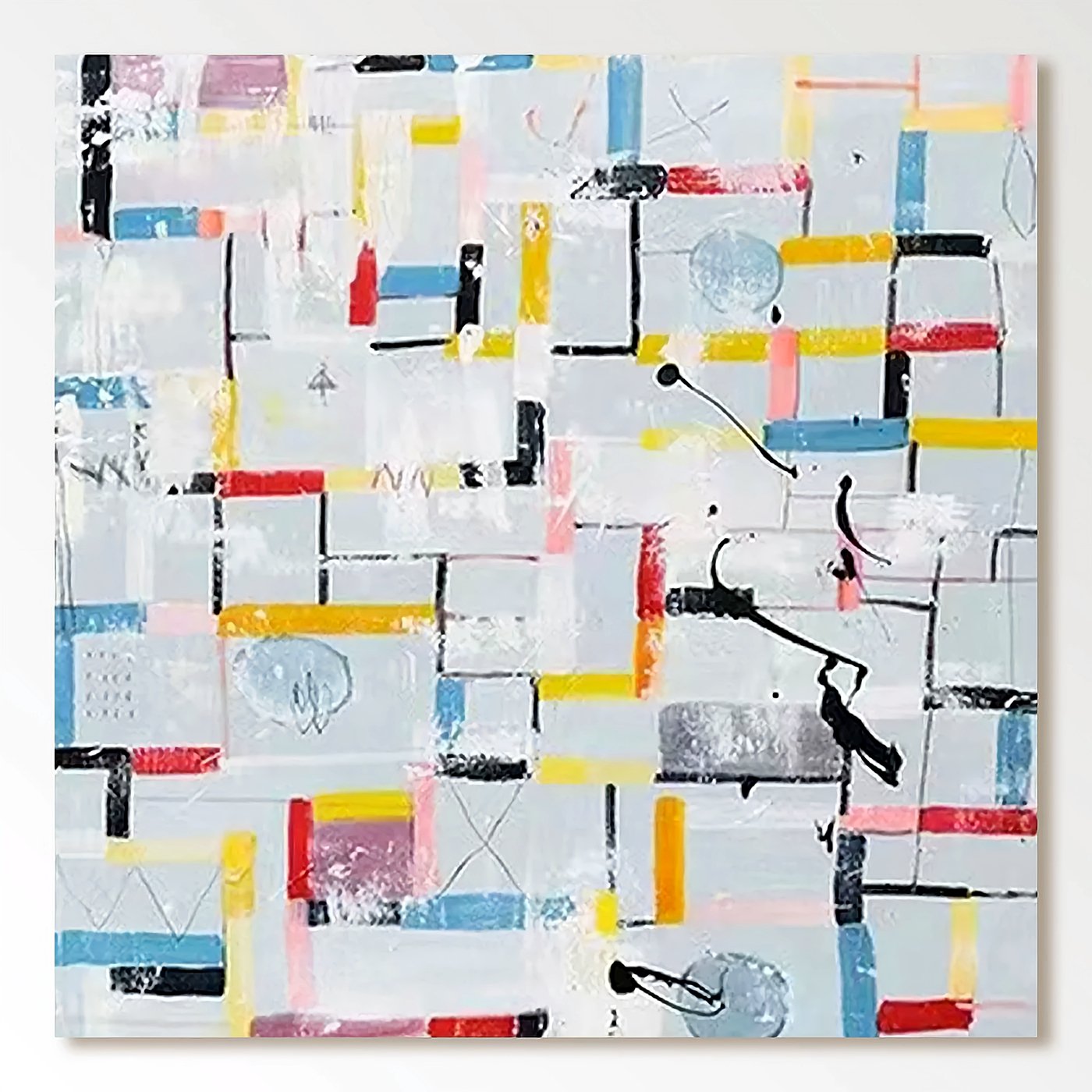 Abstract Painting "Urban Symphony"