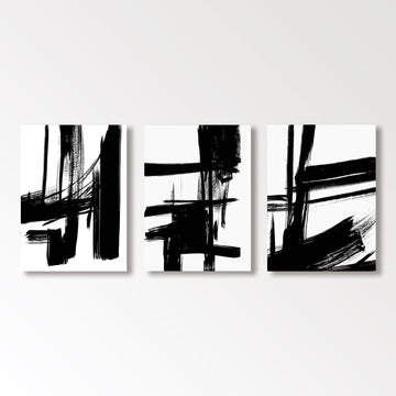 Abstract Painting "Vacío Trazado"