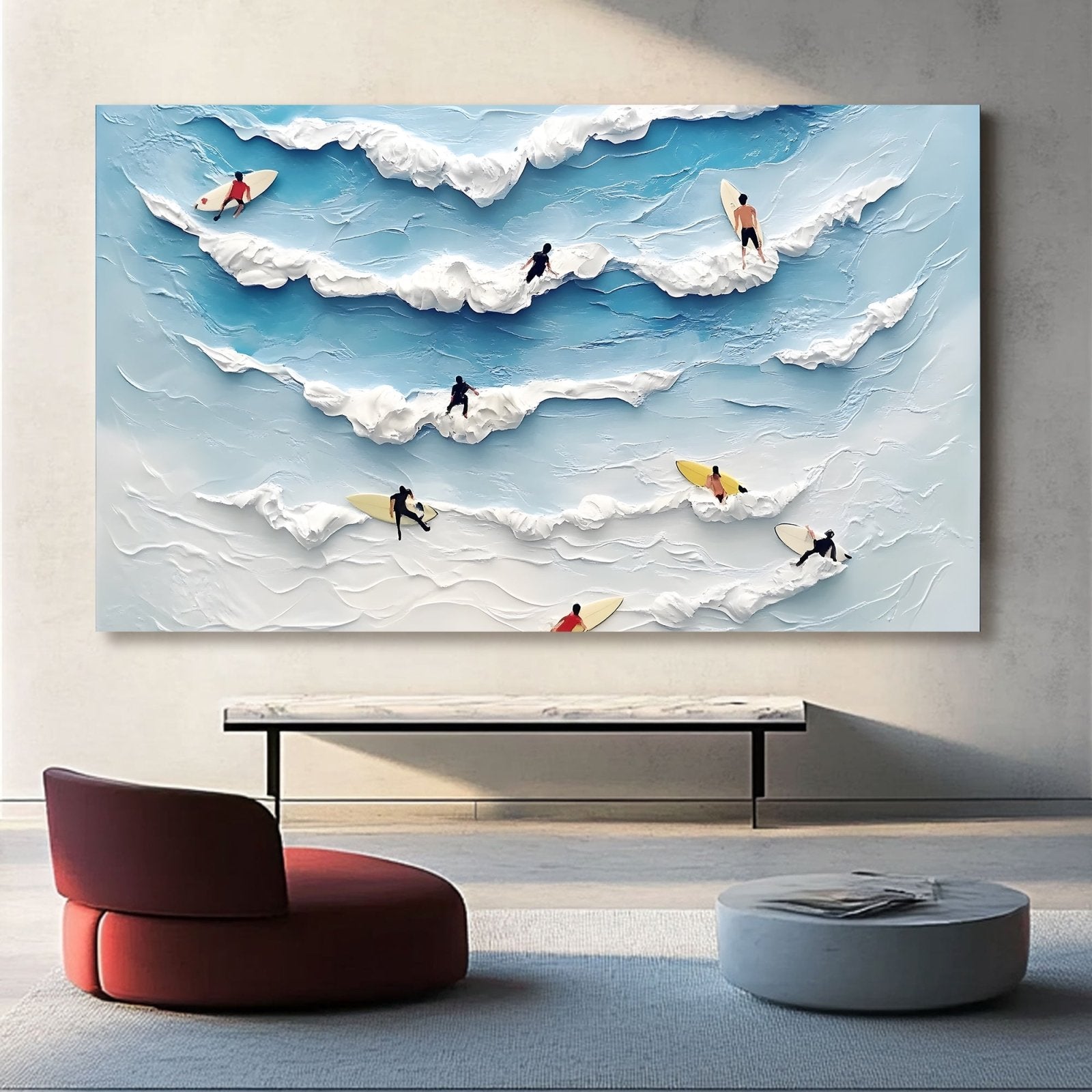 Abstract Painting "Valentía"