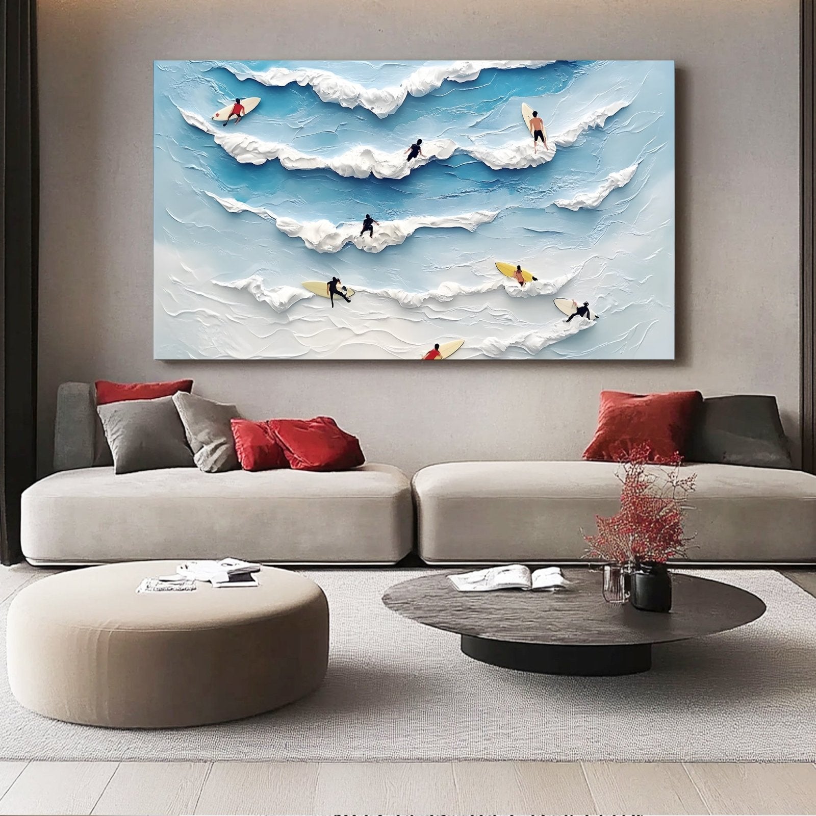 Abstract Painting "Valentía"