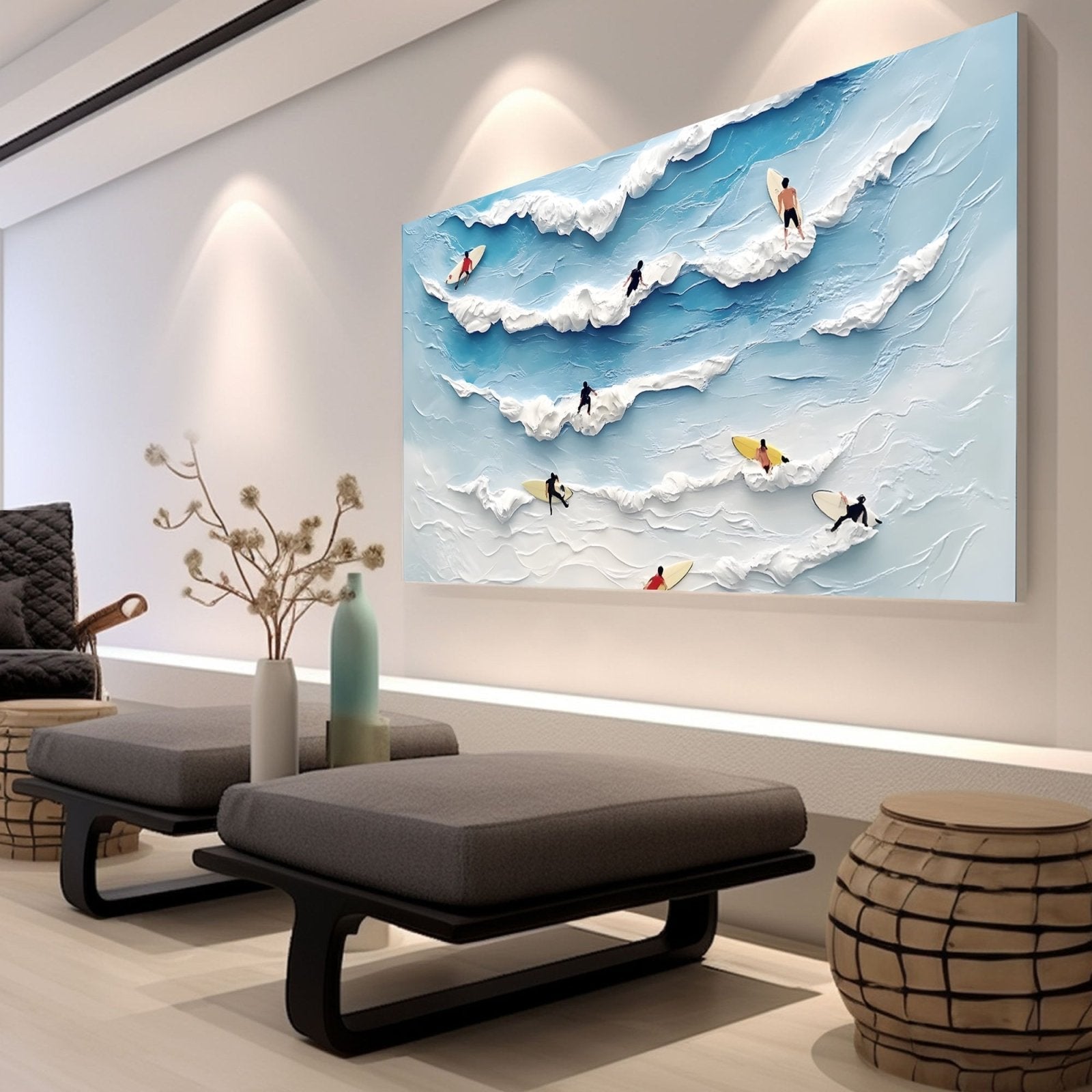 Abstract Painting "Valentía"