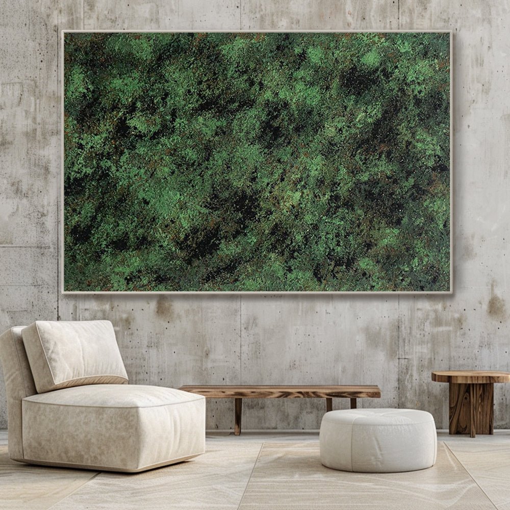 Abstract Painting "Verdant"