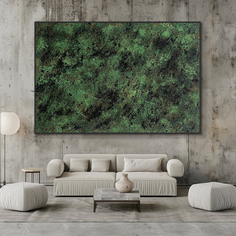 Abstract Painting "Verdant"