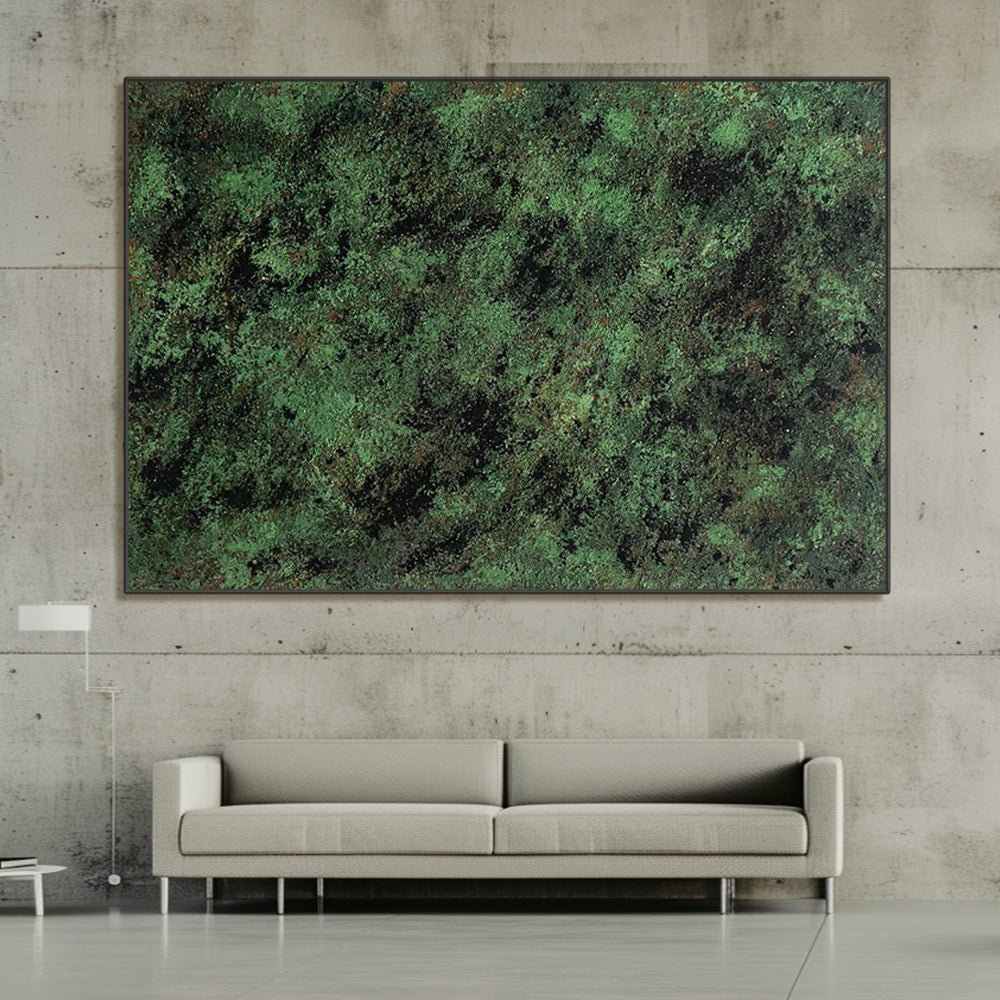 Abstract Painting "Verdant"