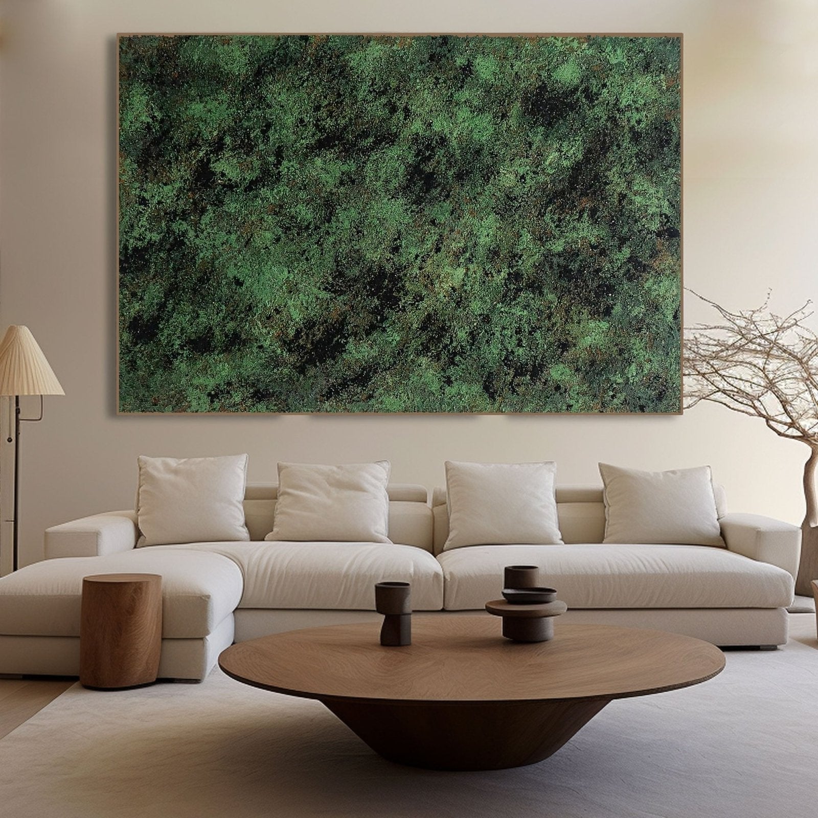 Abstract Painting "Verdant"