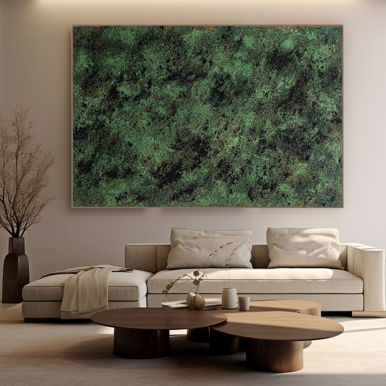 Abstract Painting "Verdant"