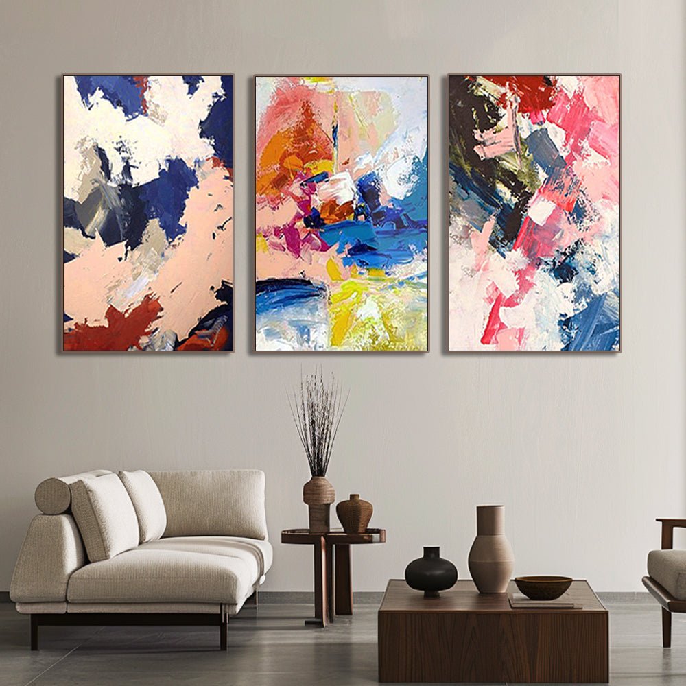 Abstract Painting "Vibrant Chaos"
